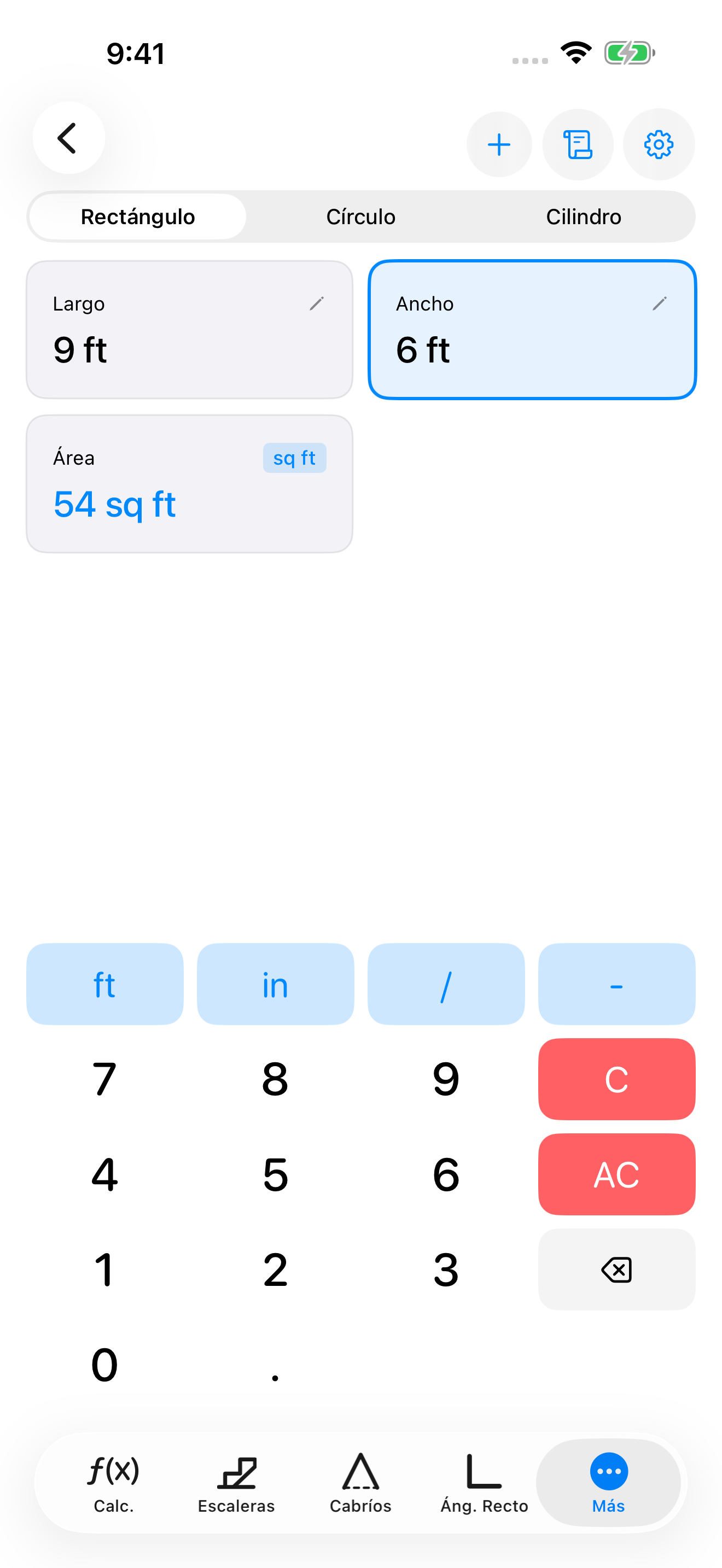 CutOnce area and volume calculator
